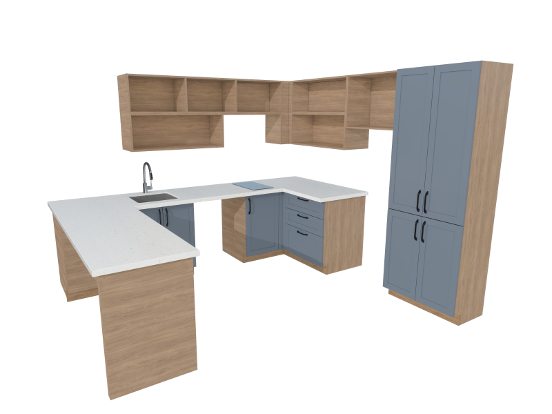 Slate Scheme Renderings (1 Bedroom King)