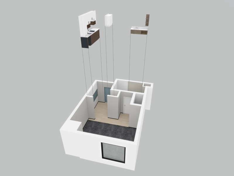 Blue Scheme Rendering (Studio King & Studio QQ)