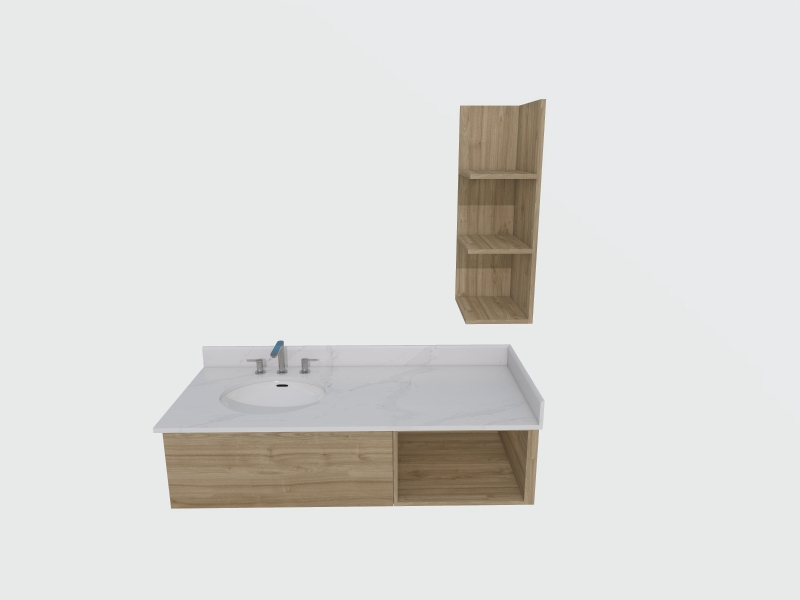 Taupe Scheme Rendering (1 Bedroom King)